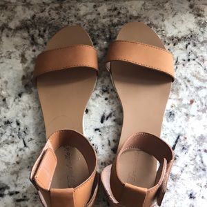 Sandals camel color